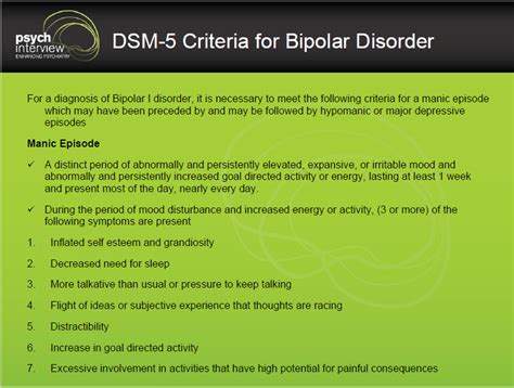 bipolar dsm 5 code