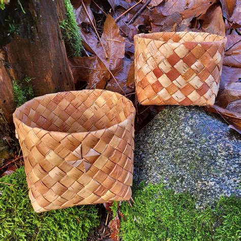 Birch Bark Basket
