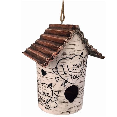 Birch Tree Birdhouse
