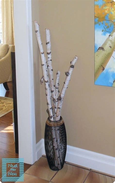 Birch Twigs Decorating Ideas