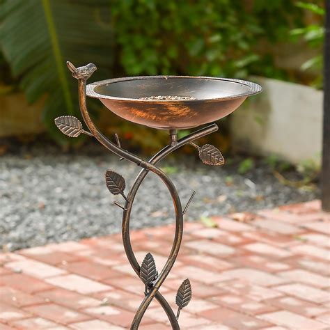Bird Bath And Feeder Table