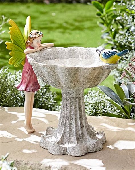 bird bath fairy