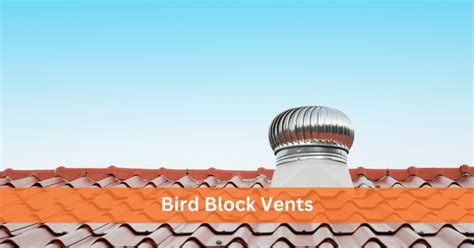 Bird Block Vent Area