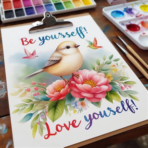 bird drawing poster