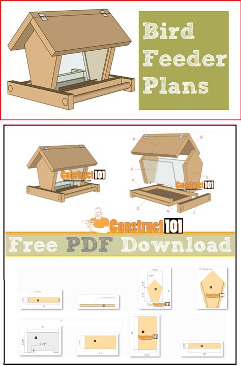 Bird Feeder Plans Pdf