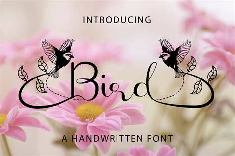 Free Bird Font, Download Free Bird Font png images, Free ClipArts on