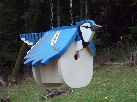 bird house for blue jays