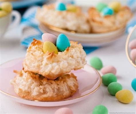 Bird Nest Coconut Macaroons