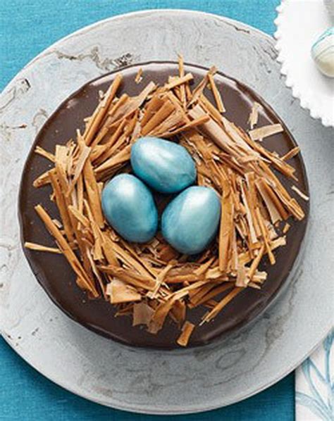 Bird Nest Easter Cakes
