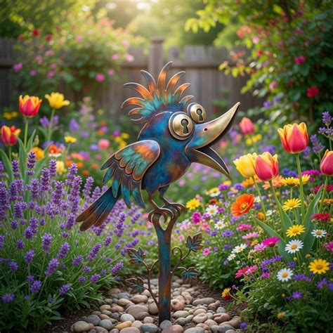 bird yard art