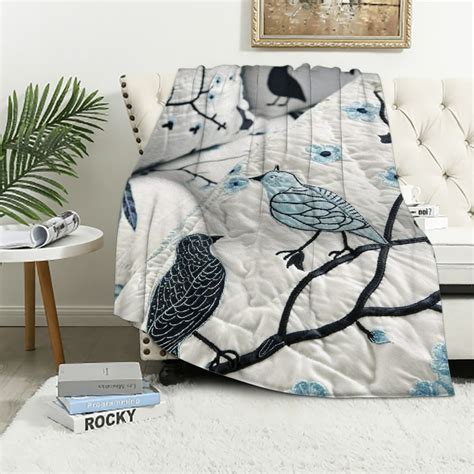 Birds Throw Blanket