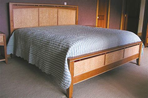 Birdseye Maple Bed