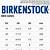 birkenstock printable size chart