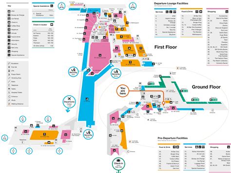 birmingham airport gate map