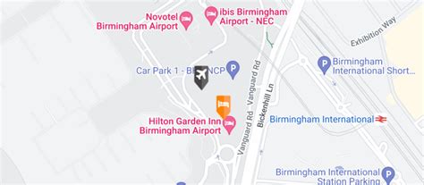 birmingham airport parking hotels