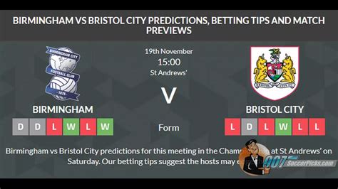 birmingham vs bristol city prediction