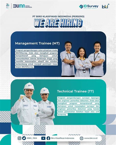 biro klasifikasi indonesia management trainee