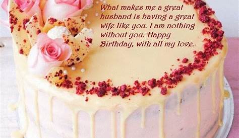 Birthday Cake Designs For My Wife Send Romantic Happy Online
