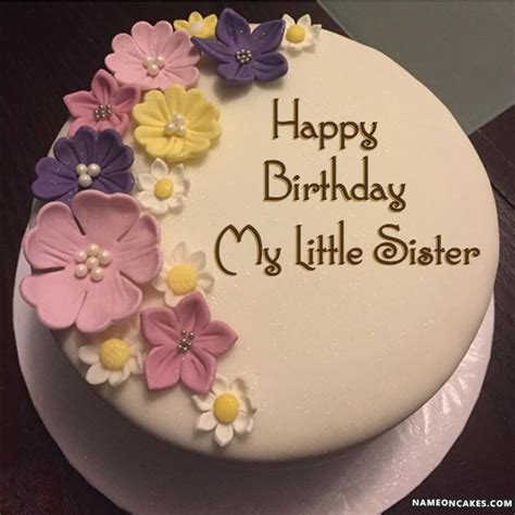 Birthday Cake For Little Sister