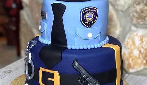 Birthday Cake Police Design Special Bites s