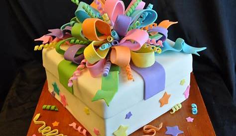 Present Birthday Cake - CakeCentral.com