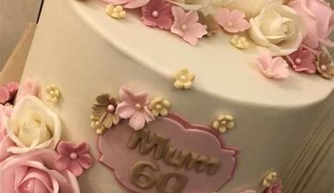 60th Birthday Cake Ideas With Flowers 60th Birthday Cake 60th | Images