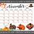 birthday calendars to print out printable november schedule blank