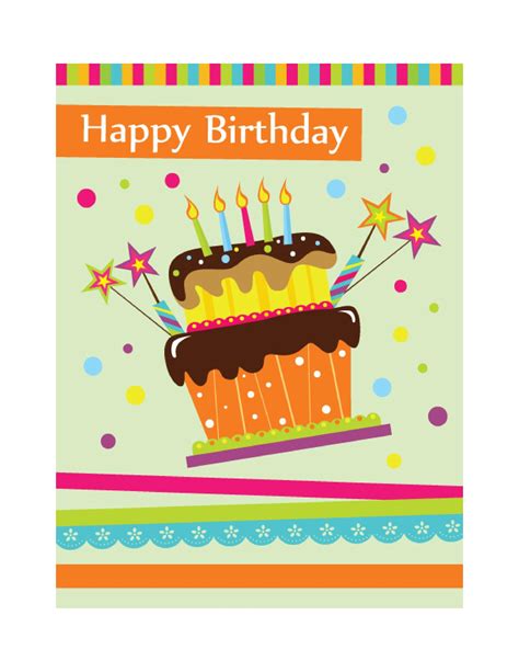 40+ FREE Birthday Card Templates ᐅ TemplateLab