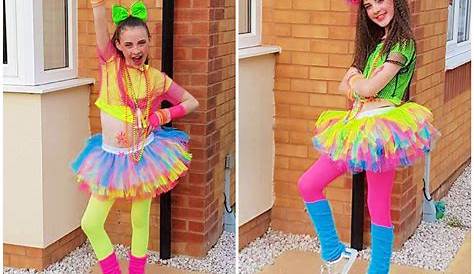 Birthday Outfit Neon Tutu Girls Light Up Dance Wear Party Girls Etsy