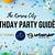 birthday party ideas kansas city adults