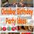 birthday party ideas october