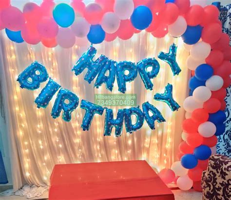 What are some simple birthday balloons decoration ideas at home? Quora