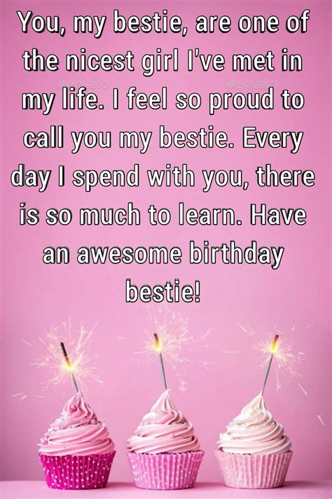 Birthday Wishes For Best Friend Female Quotes In 2023