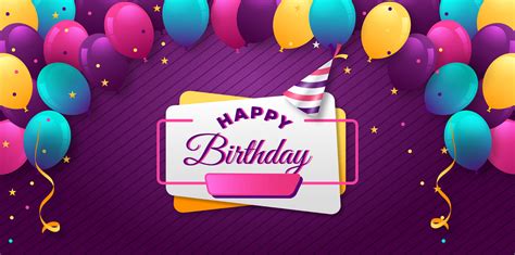 Happy Birthday Banner with Name Edit BirthdayBuzz