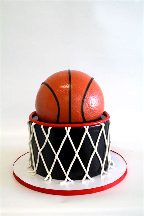 birthday cake basketball design