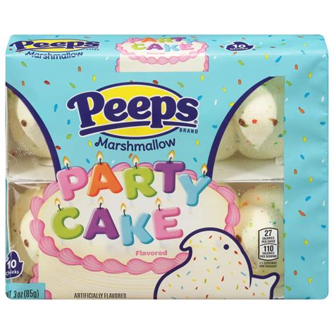 birthday cake flavored peeps