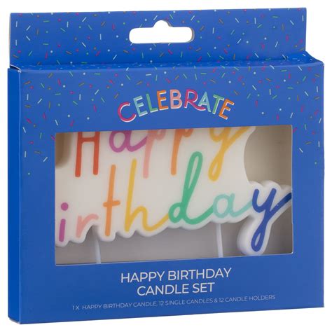 Birthday Candle Set