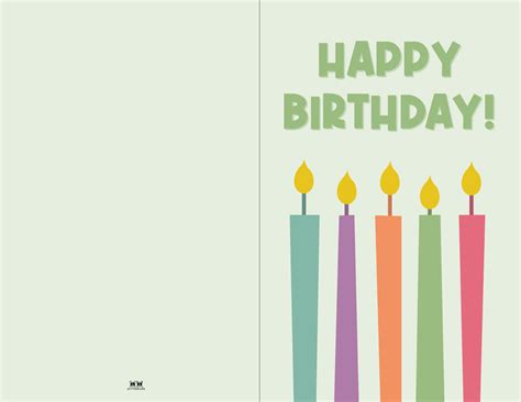 Birthday Card Printable Proposal