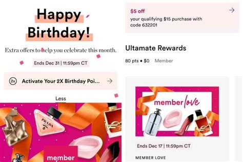 Birthday Coupon Code Ulta