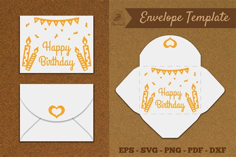 Birthday Envelope Design