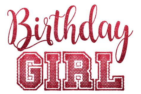 birthday girl images png