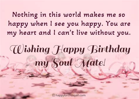 birthday quotes for soulmate