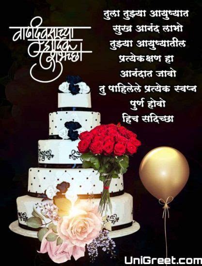birthday wishes for elder friend in marathi
