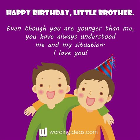 Birthday Wishes for Little Brother