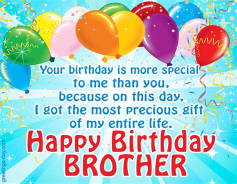 birthday wishes for my brother