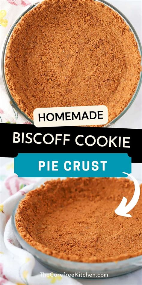 Biscoff Cookie Pie Crust