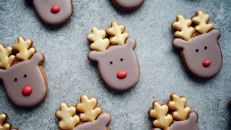 Biscuits de Noël colorés