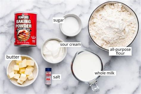 Biscuits Ingredients List