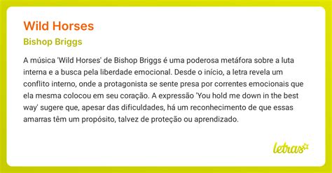 bishop briggs wild horses
