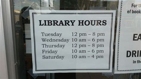 bishop ca library hours
